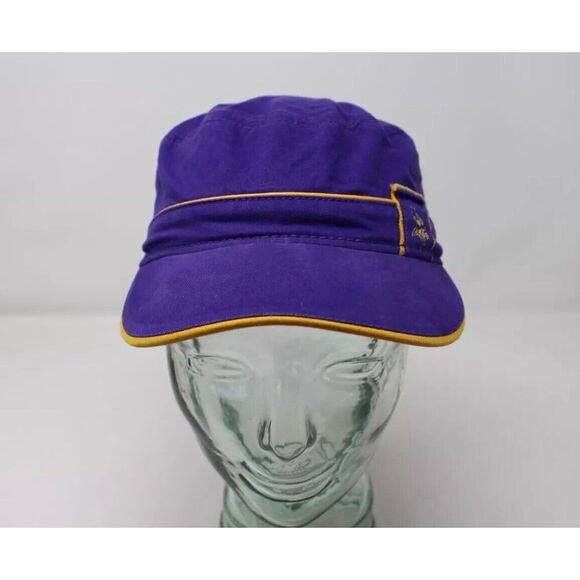 Reebok Minnesota Vikings Hat Womens Cadet‎ Army Style Adjustable Purple - Picture 1 of 7